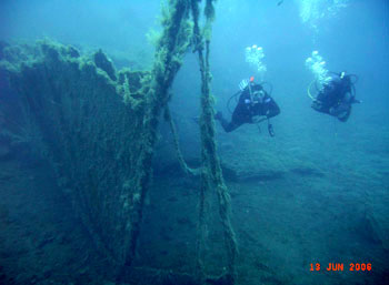 dia shipwreck