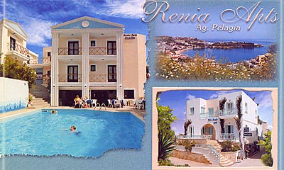 Hotel Renia in Agia Pelagia